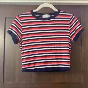 Striped Crop Top